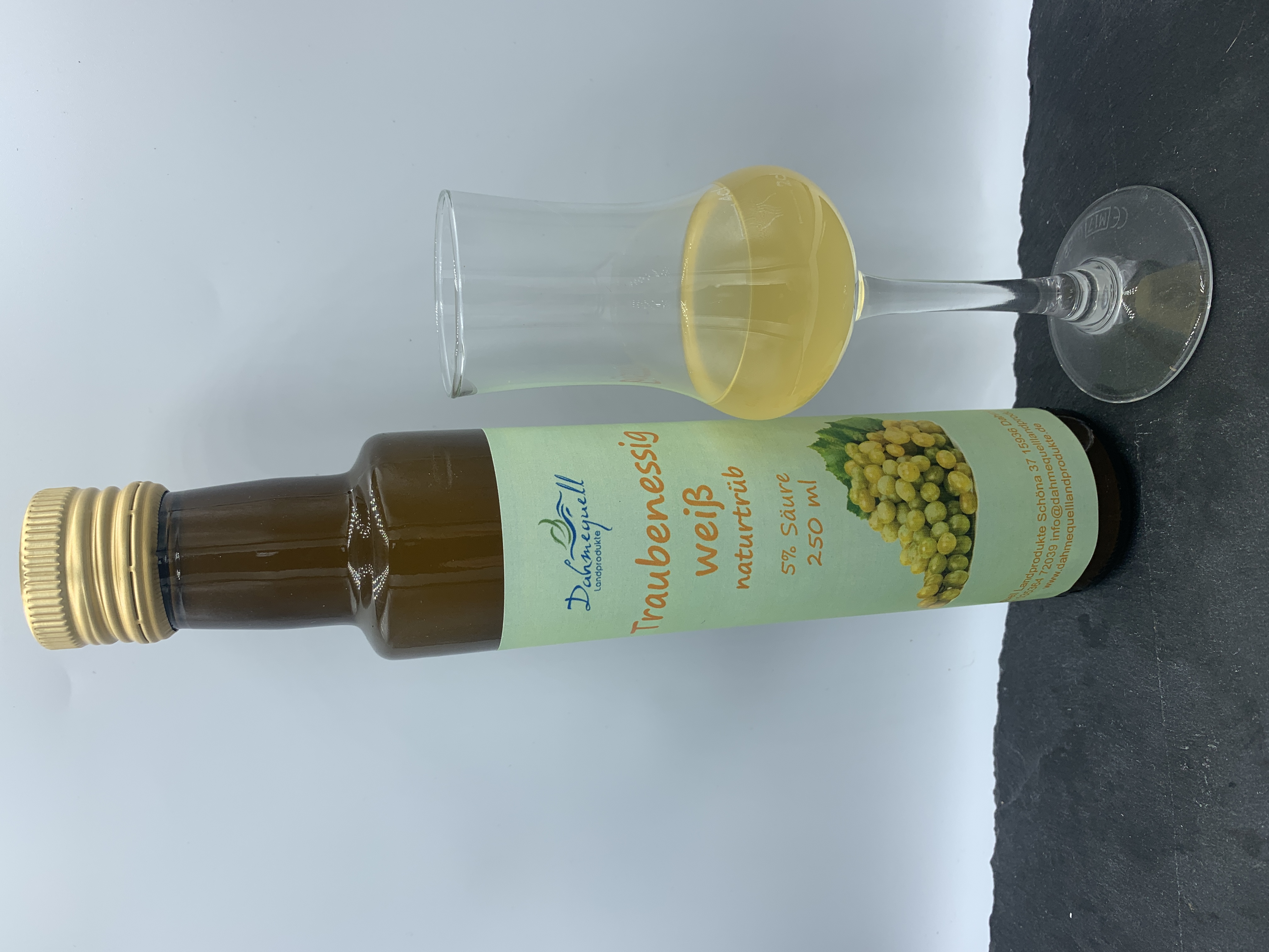 Traubenessig weiß naturtrüb 250 ml