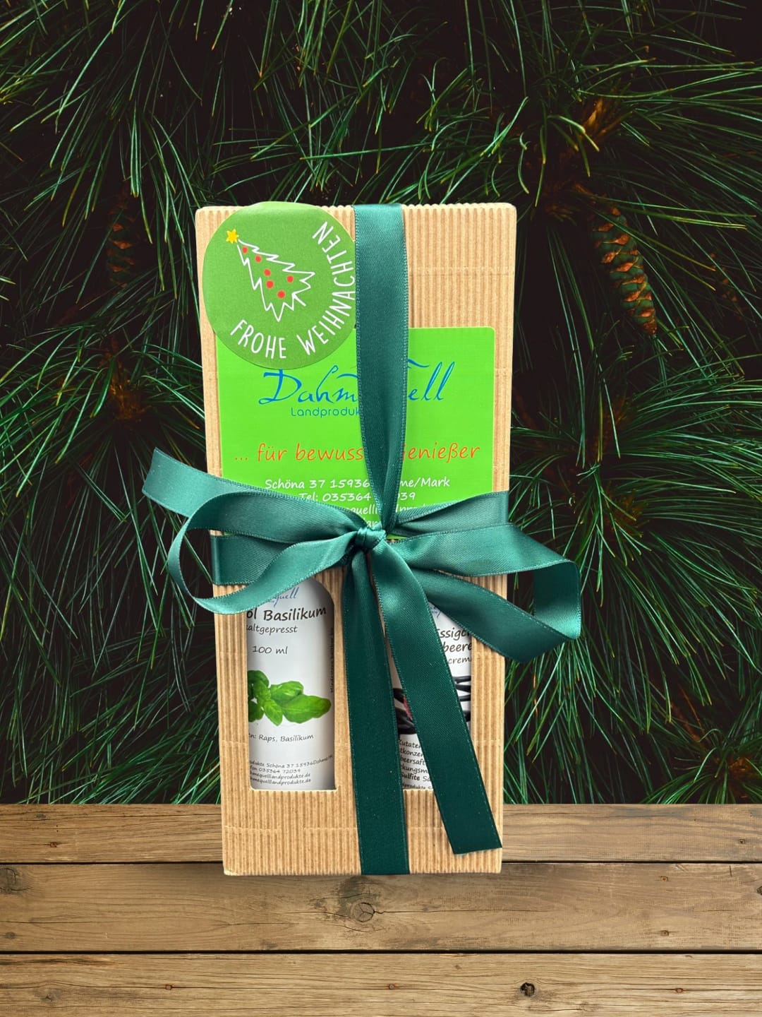 Basilikum und Essigcreme je 100 ml