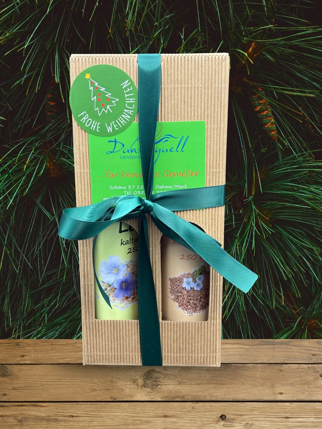 Genußpaket Leinöl gemischt 250