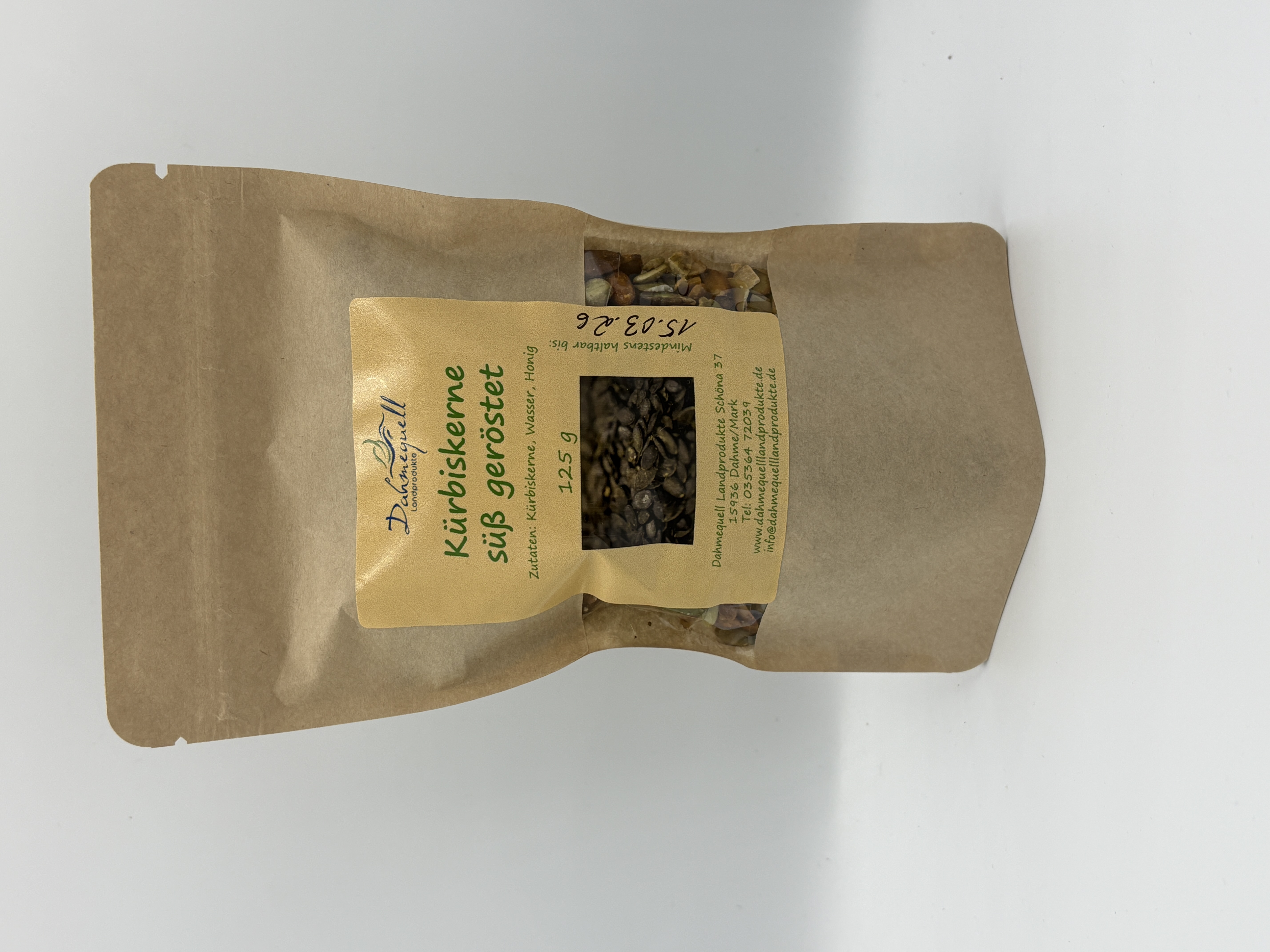 Kürbiskerne süß geröstet 125 g