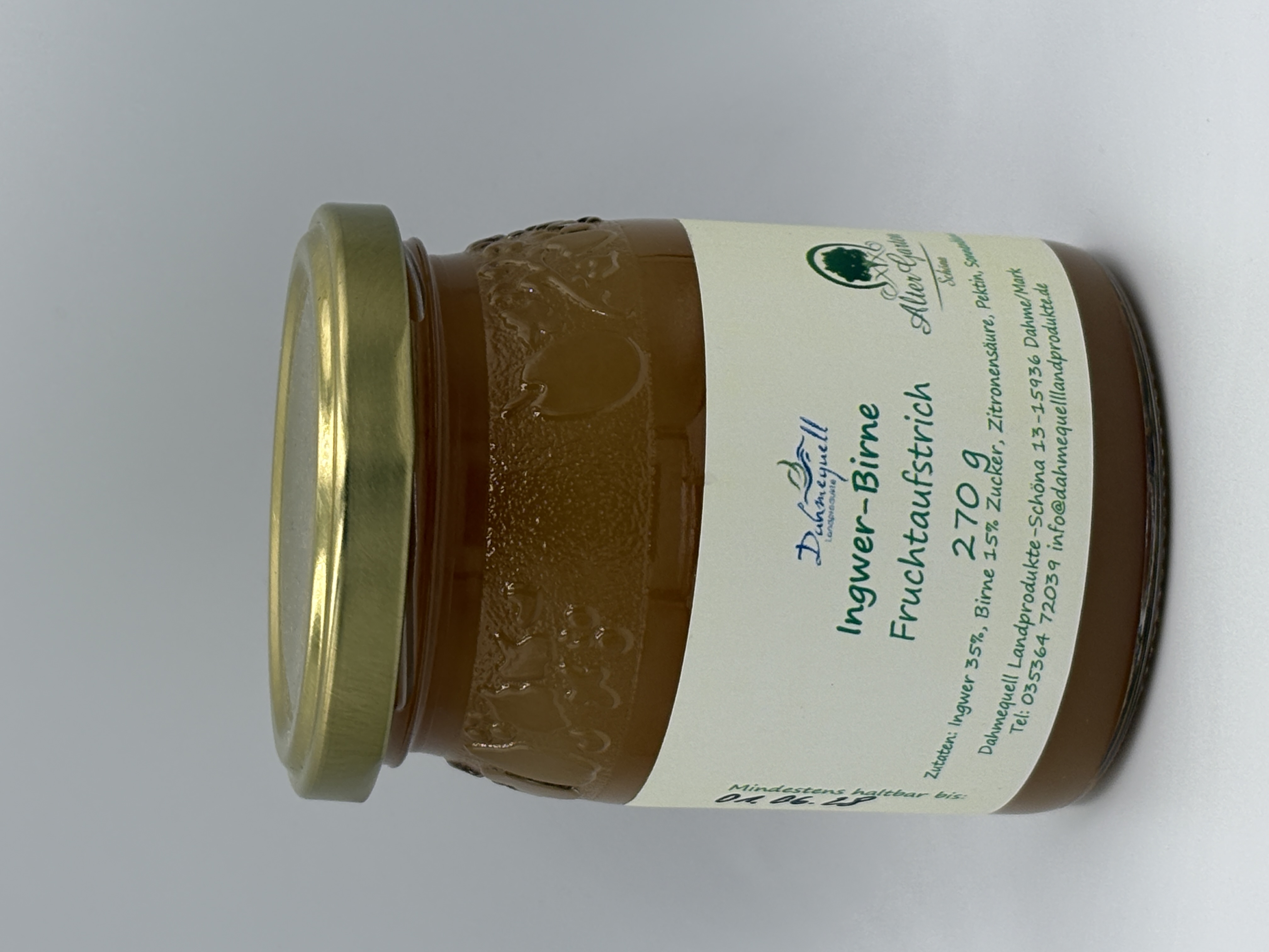 Fruchtaufstrich Ingwer-Birne 270g
