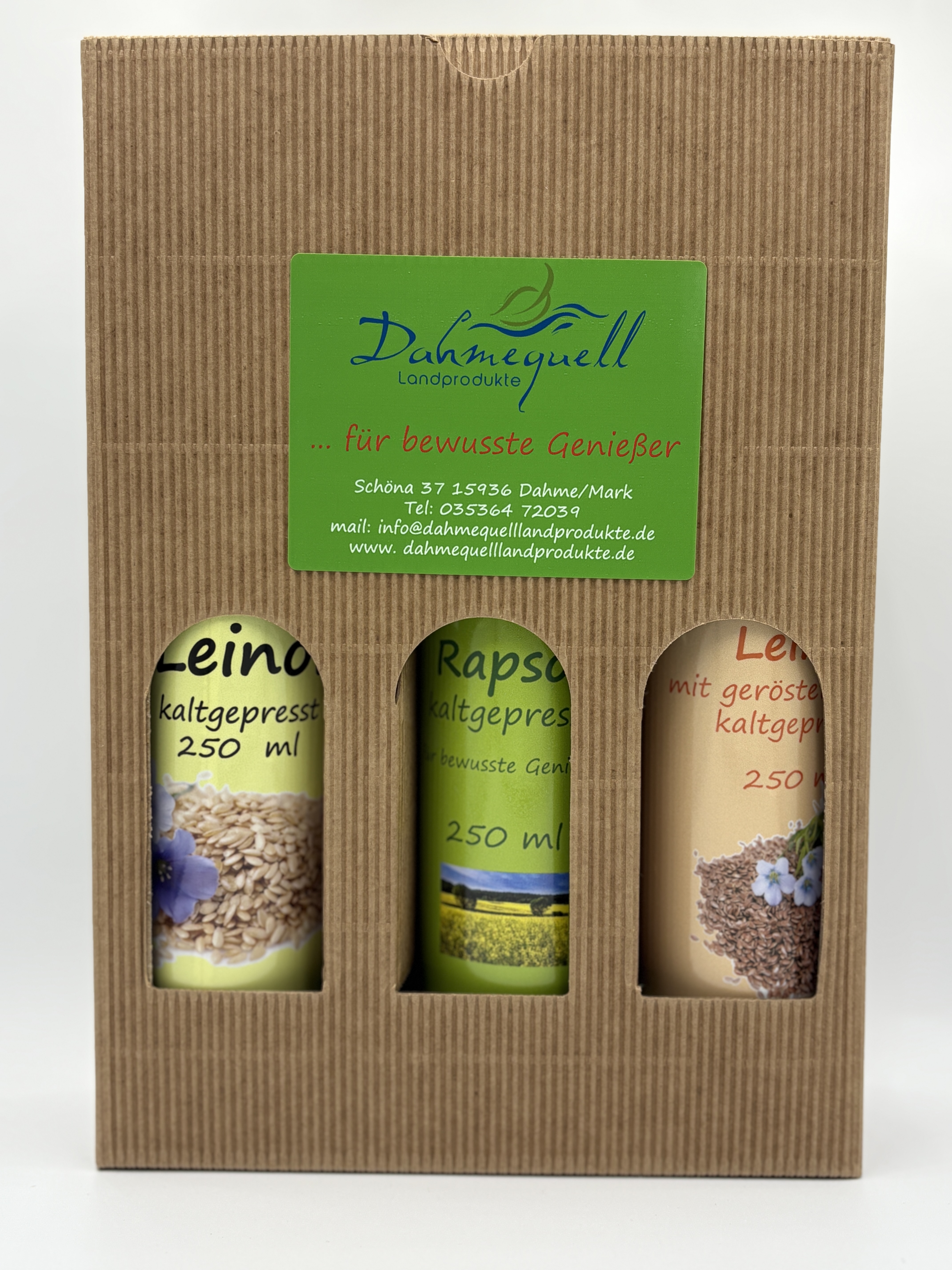 Genußpaket Öle je 250ml