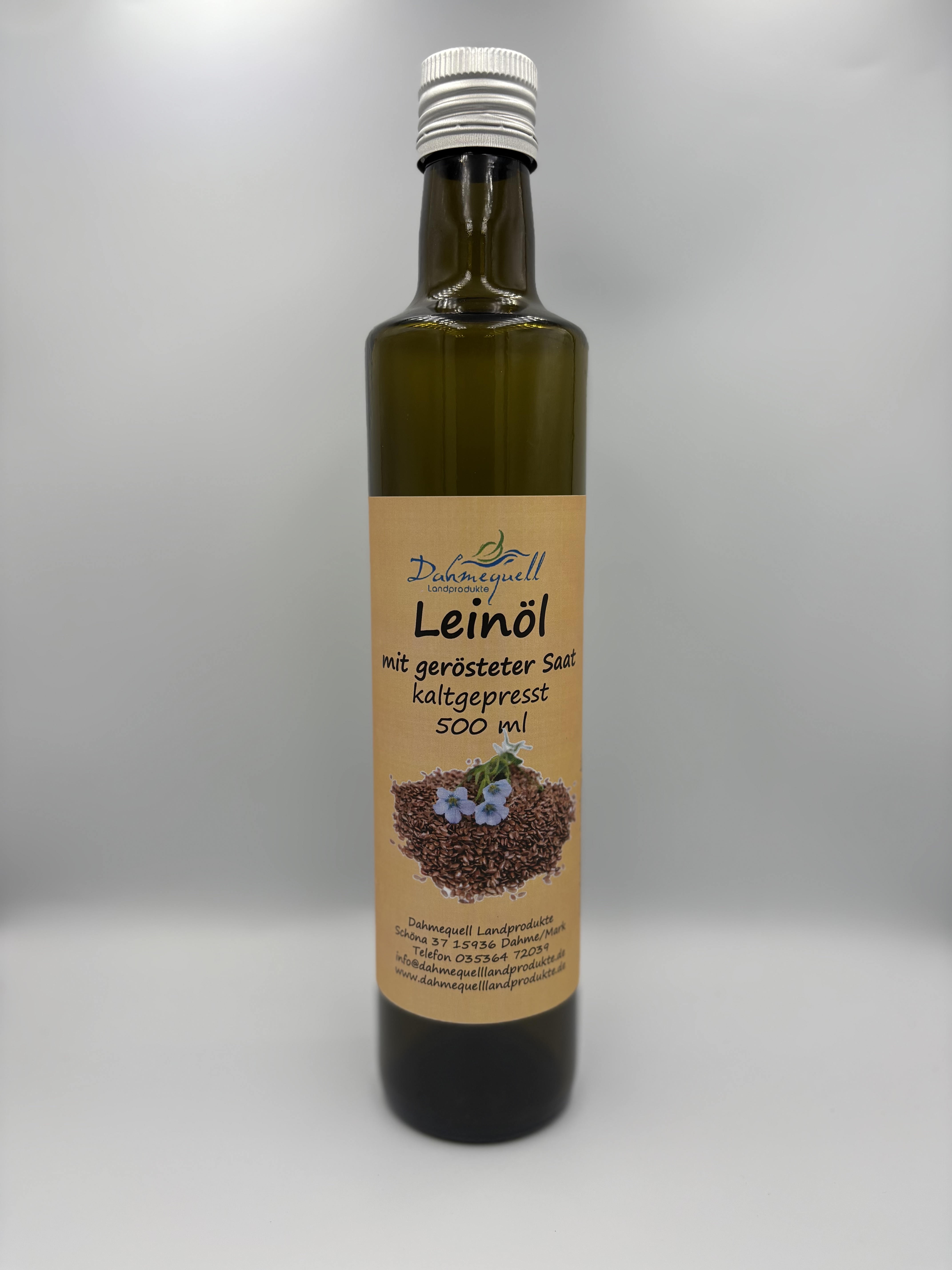 Leinöl geröstet 500ml
