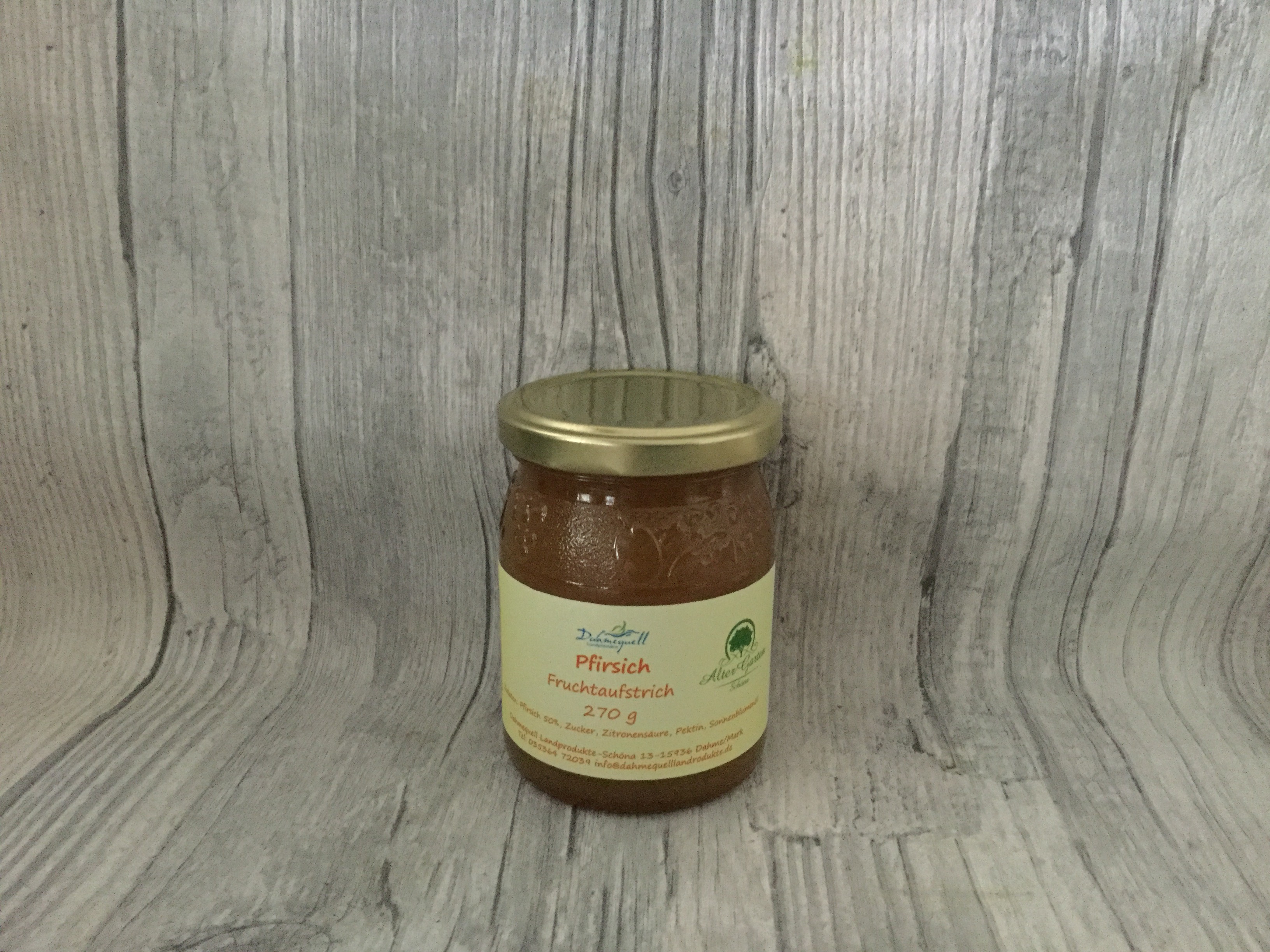 Fruchtaufstrich Pfirsich 270 g