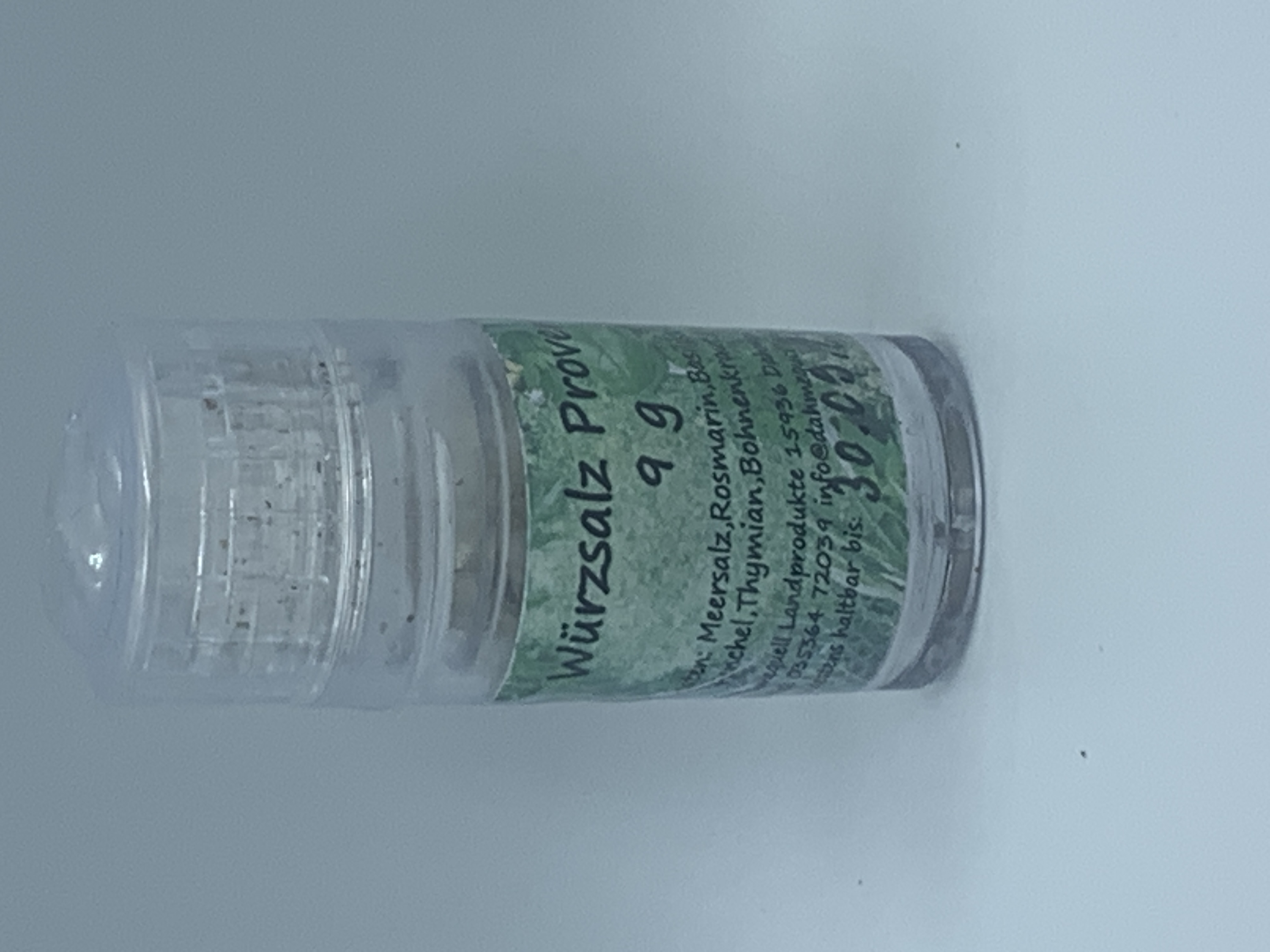 Würzsalz Provence Mini 9g
