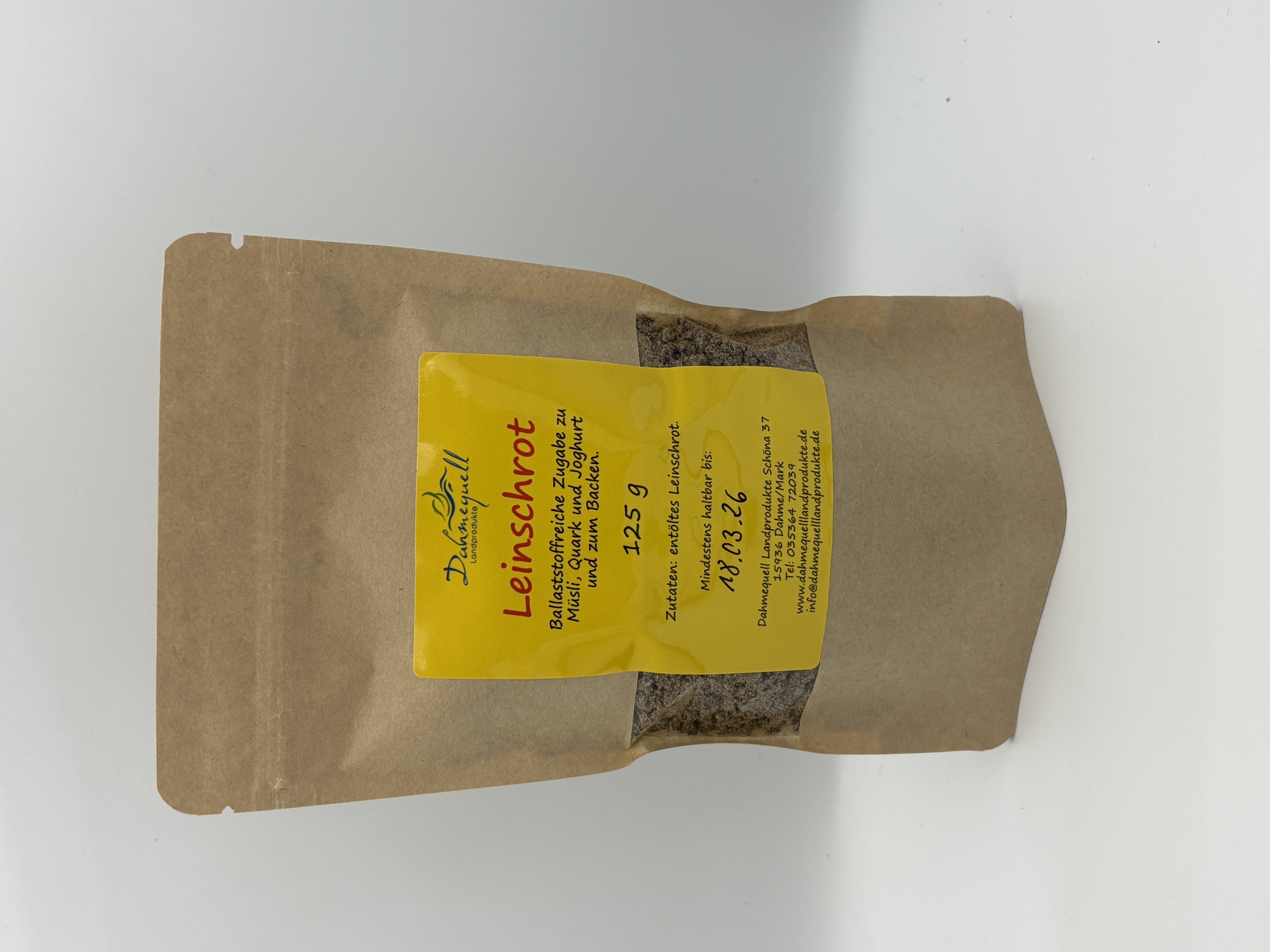 Leinschrot 125 g