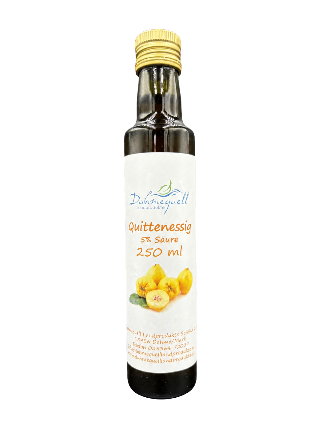 Fruchtessig Quitte 250 ml